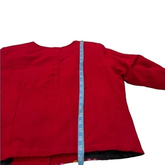 Embroidered Crewel Needlework Colorful Short Lined Jacket Vintage - Picture 16 of 16